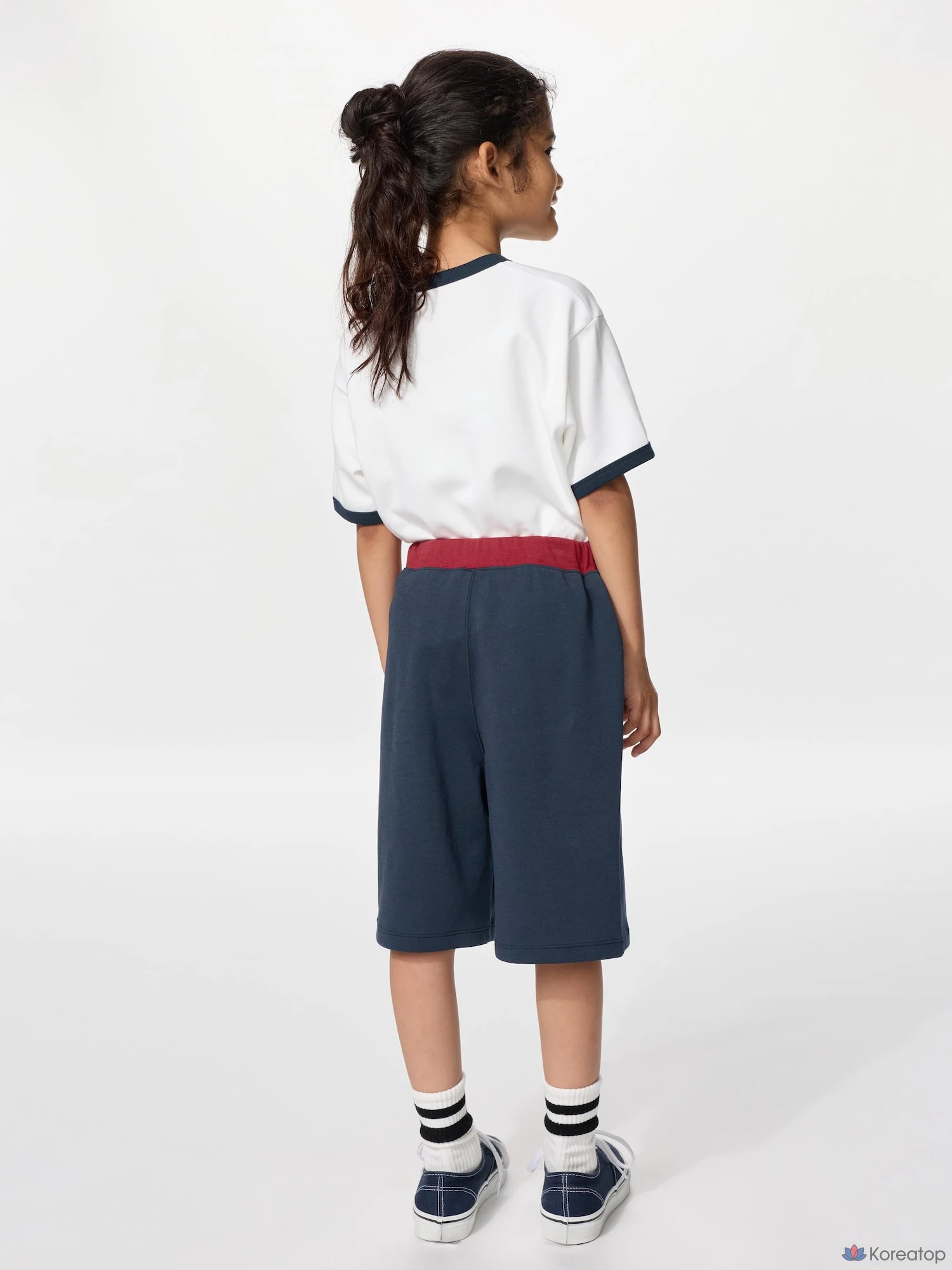 Шорты детские Uniqlo AIRism Cotton, с принтом