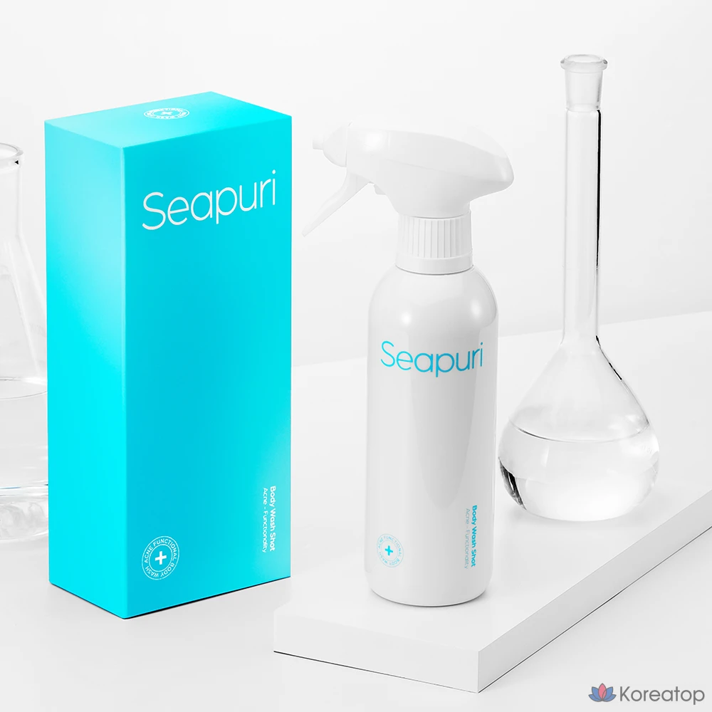 Гидрофильное масло для тела Seapuri Body Wash Shot All-in-One Body Wash, 300 мл, 1 шт.