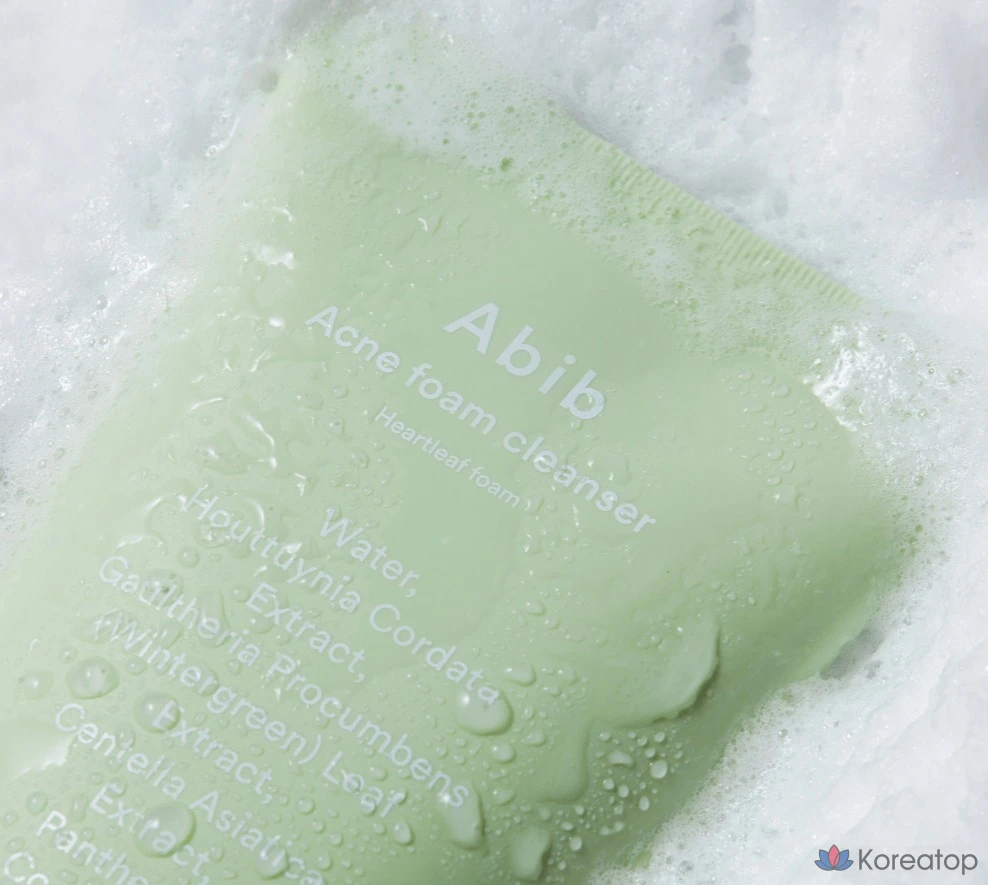 Пенка для умывания Abib Acne Heartleaf Foam Cleanser, 250 мл, 1 шт., фото 4