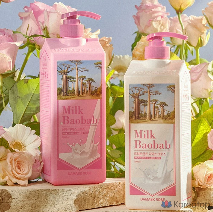 Шампунь Milk Baobab Damask Rose, 1 л, 1 шт.