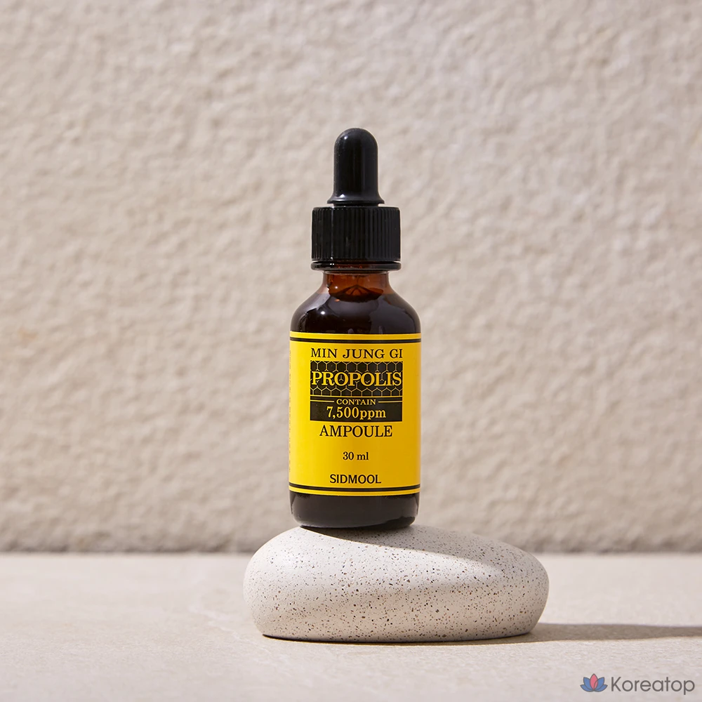 Ампульная сыворотка Sidmool Minjunggi Propolis Ampoule 7500ppm, 30 мл, 1 шт., фото 4