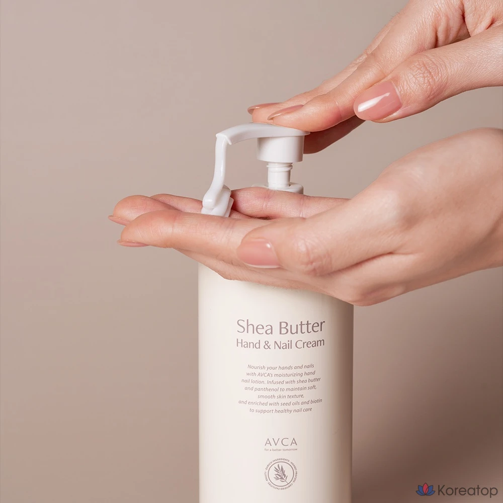 Крем для рук и ногтей AVCA Shea Butter Daily Moisture, 300 мл, 1 шт.