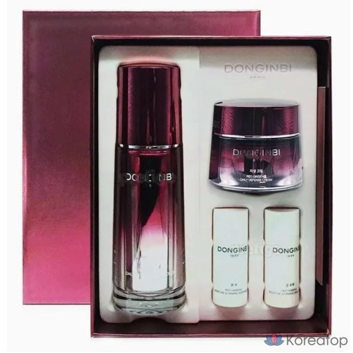 Набор для ухода Donginbi Jasaeng Original Essence + Cream 2-piece Set (Essence 60 мл + Cream 25 мл), 1 шт.