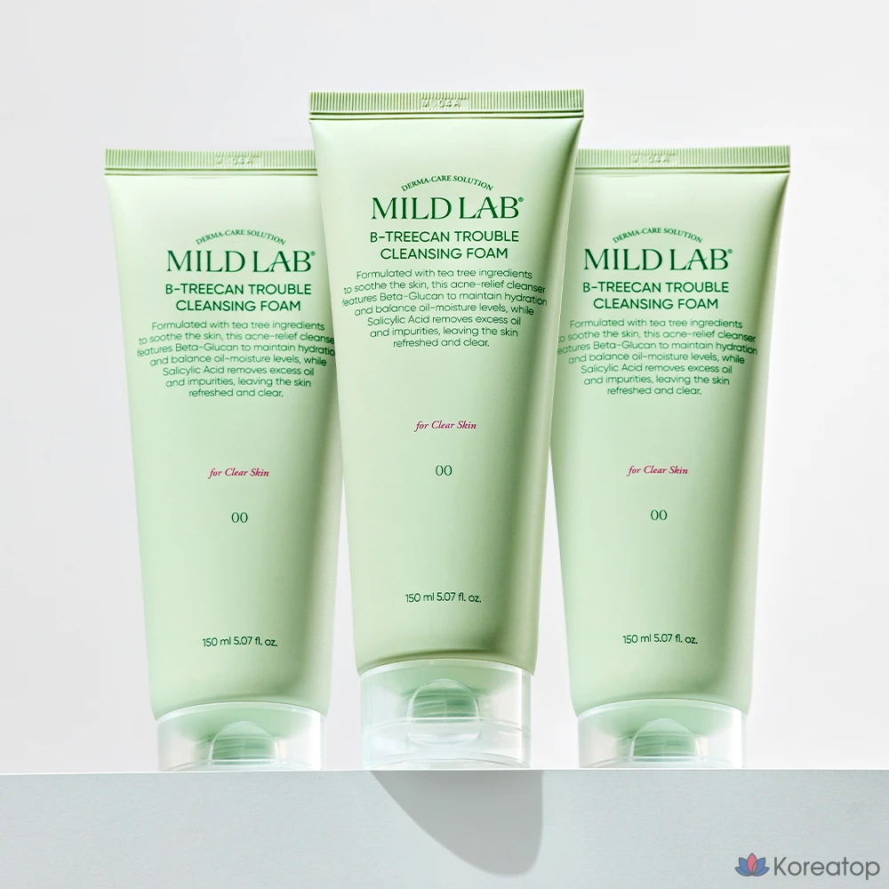 Очищающая пенка Mild Lab Betatrican Trouble Cleansing Foam, 150 мл, 1 шт.