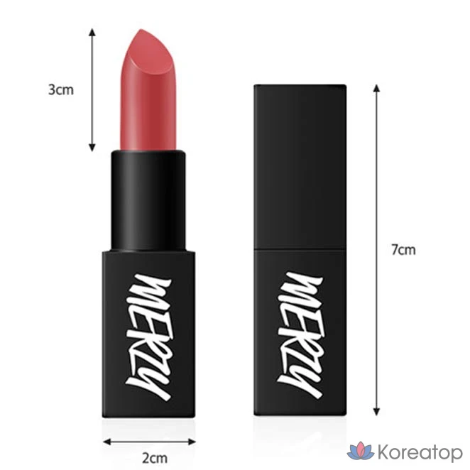 Губная помада MERZY The First Lipstick, оттенок L1 Excuse Me, 1 шт.