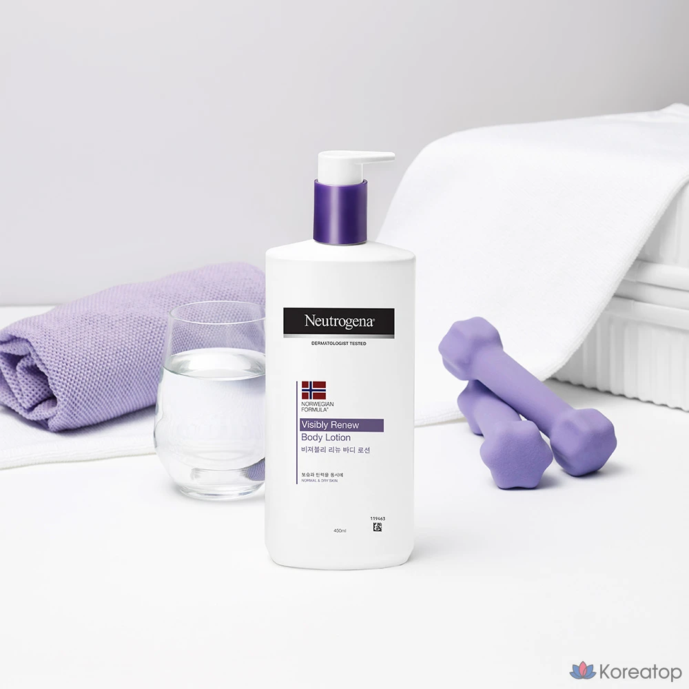 Лосьон для тела Neutrogena Norwegian Formula Visibly Renew Elasticity Boosting Body Lotion, 450 мл, 1 шт.