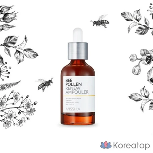 Ампульная сыворотка Missha Bee Pollen Renew Ampouler, 40 мл, 1 шт.