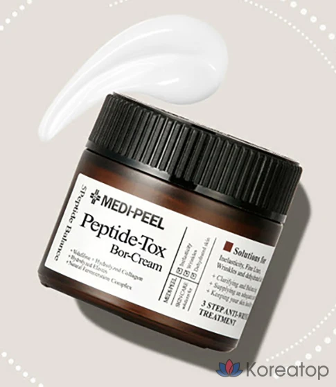 Крем для лица Medi-Peel Peptide Tox Bor Cream, 50 г, 1 шт.