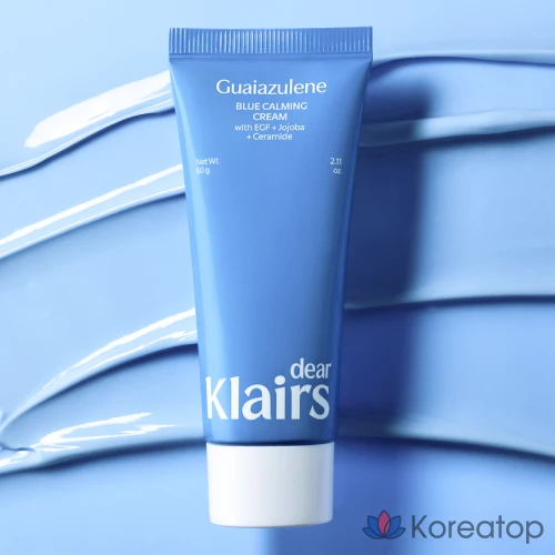 Крем Dear, Klairs Midnight Blue Calming Cream, 60 мл, 1 шт.