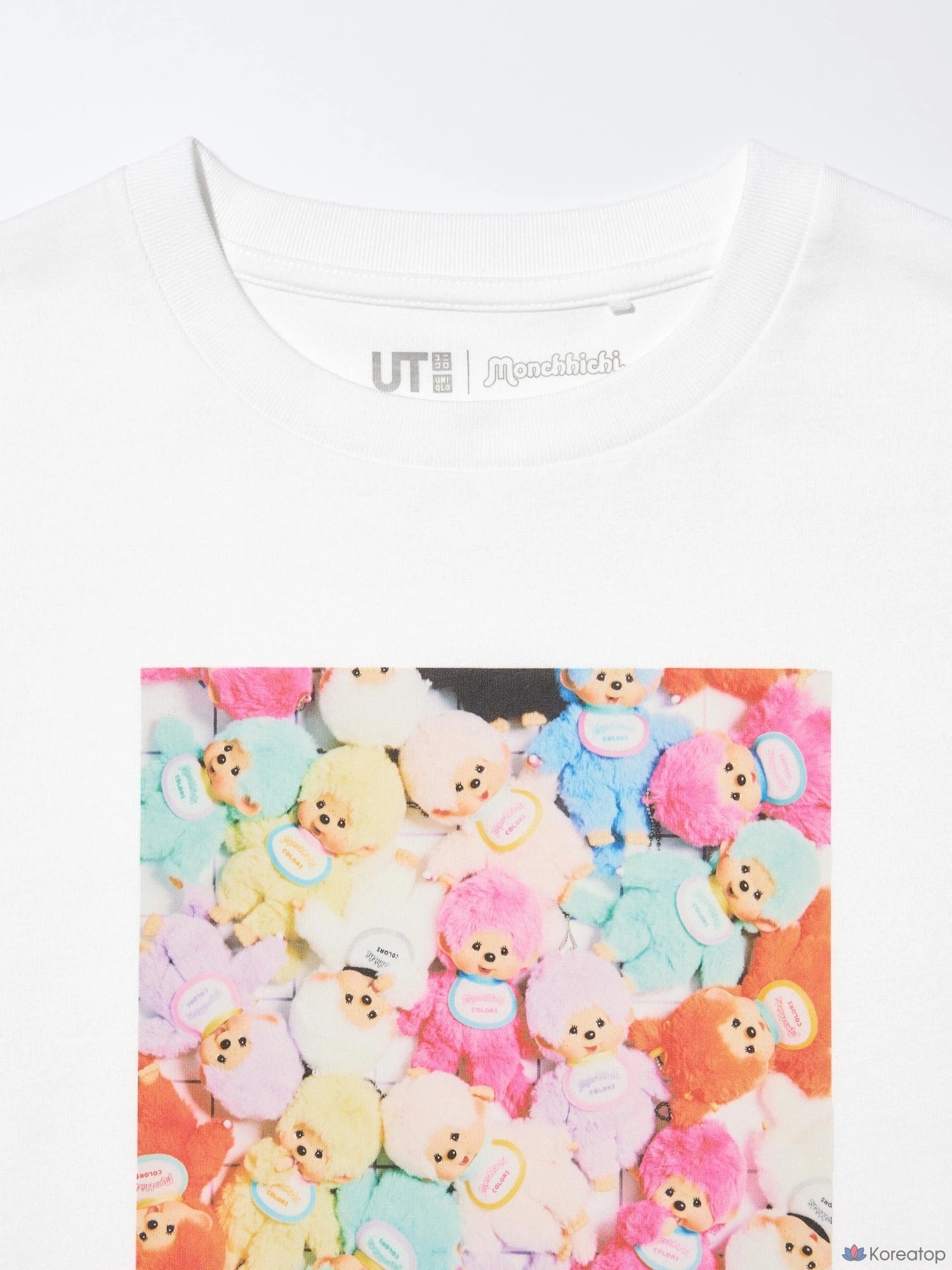 Футболка для девочек Uniqlo Monchhichi UT Graphic T