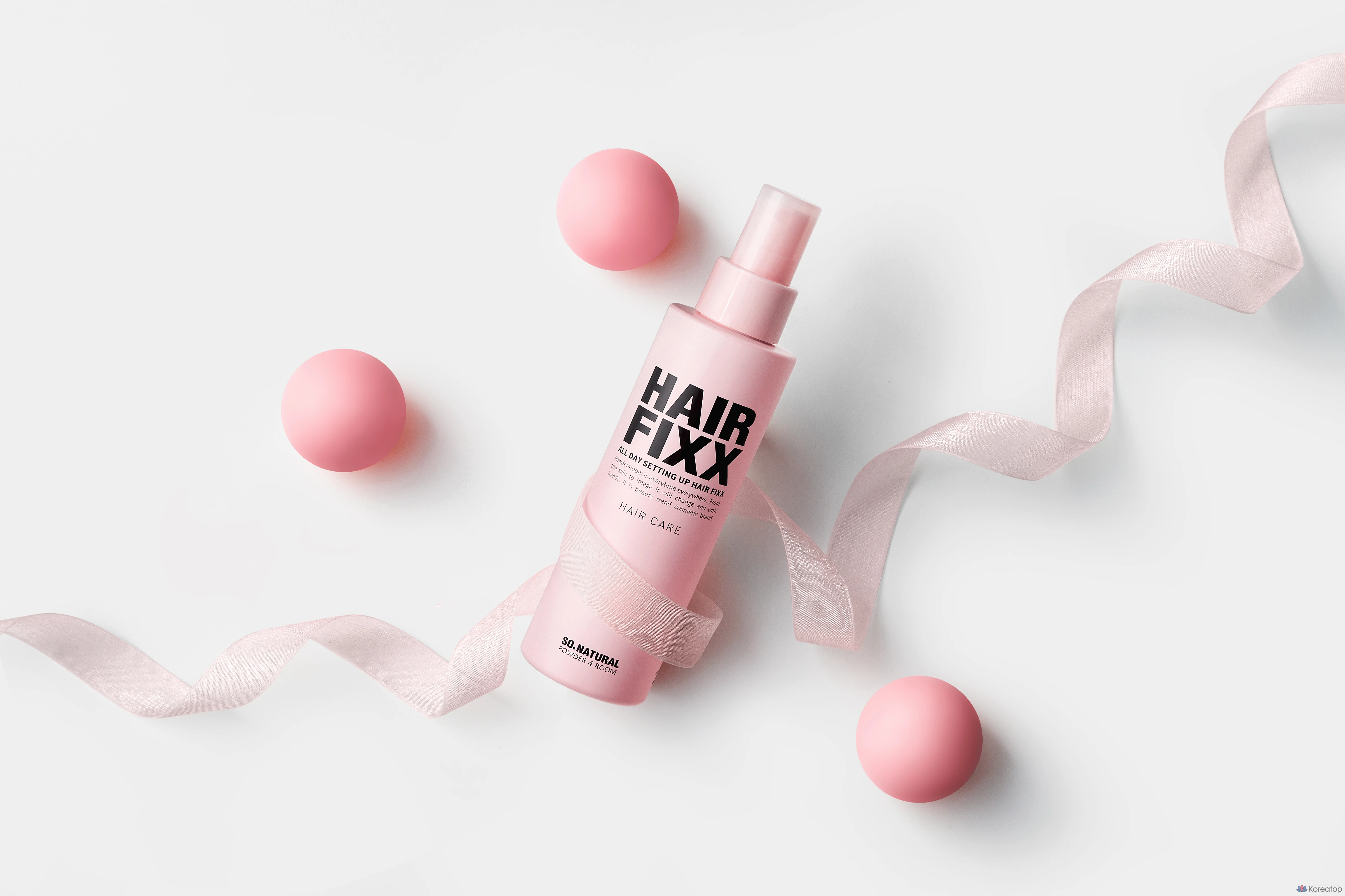 Спрей-фиксатор для волос So Natural Powder Room All Day Setting Up Hair Spray, 155 мл, 1 шт.
