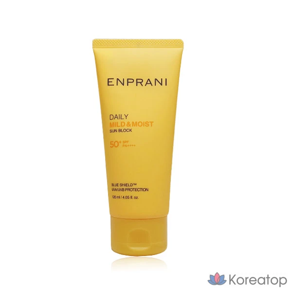 Солнцезащитный крем Enprani Daily Sunblock SPF50+ PA++++, 120 мл, 1 шт.