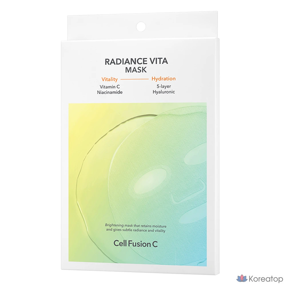 Тканевая маска для лица CELL FUSION C Radiance Vita Mask, 5 шт.