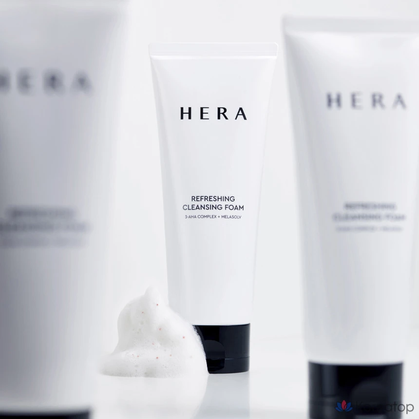 Очищающая пенка Hera Refreshing Cleansing Foam, 160 г, 1 шт.