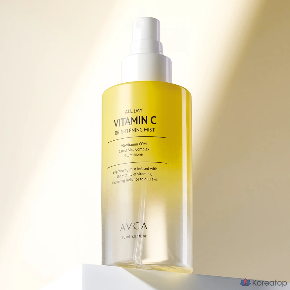 Спрей для лица AVCA All Day Vitamin C Whitening Mist, 150 мл, 1 шт.
