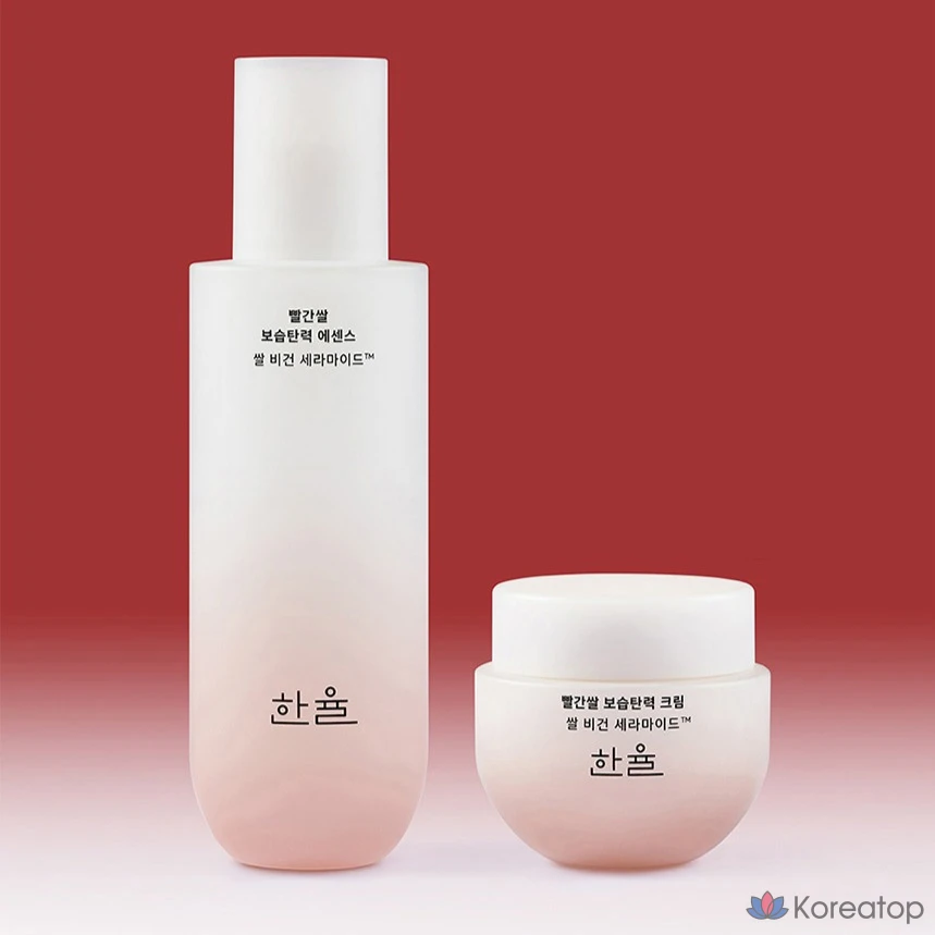 Набор для ухода HANYUL Red Rice Moisture Firming Essence Cream 2-piece Set, 1 шт.