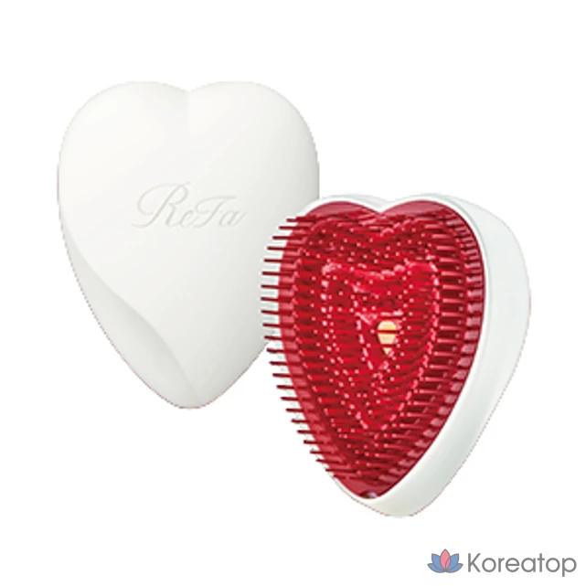 Расческа для волос ReFa Heart Brush, матовый белый, 1 шт., фото 2