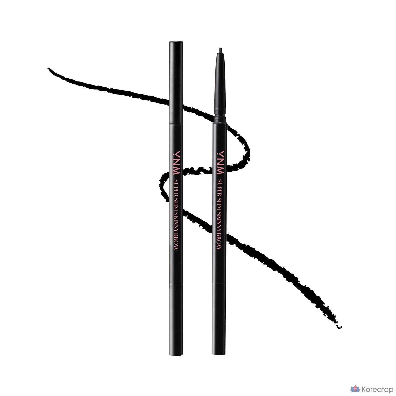 Карандаш для бровей YNM Super Slim Skinny Brow, оттенок 02 Brown, 1 шт.