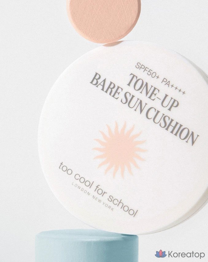 Кушон Too Cool For School Tone-up Bear Sun Cushion SPF50+ PA++++, 15 г, 1 шт.