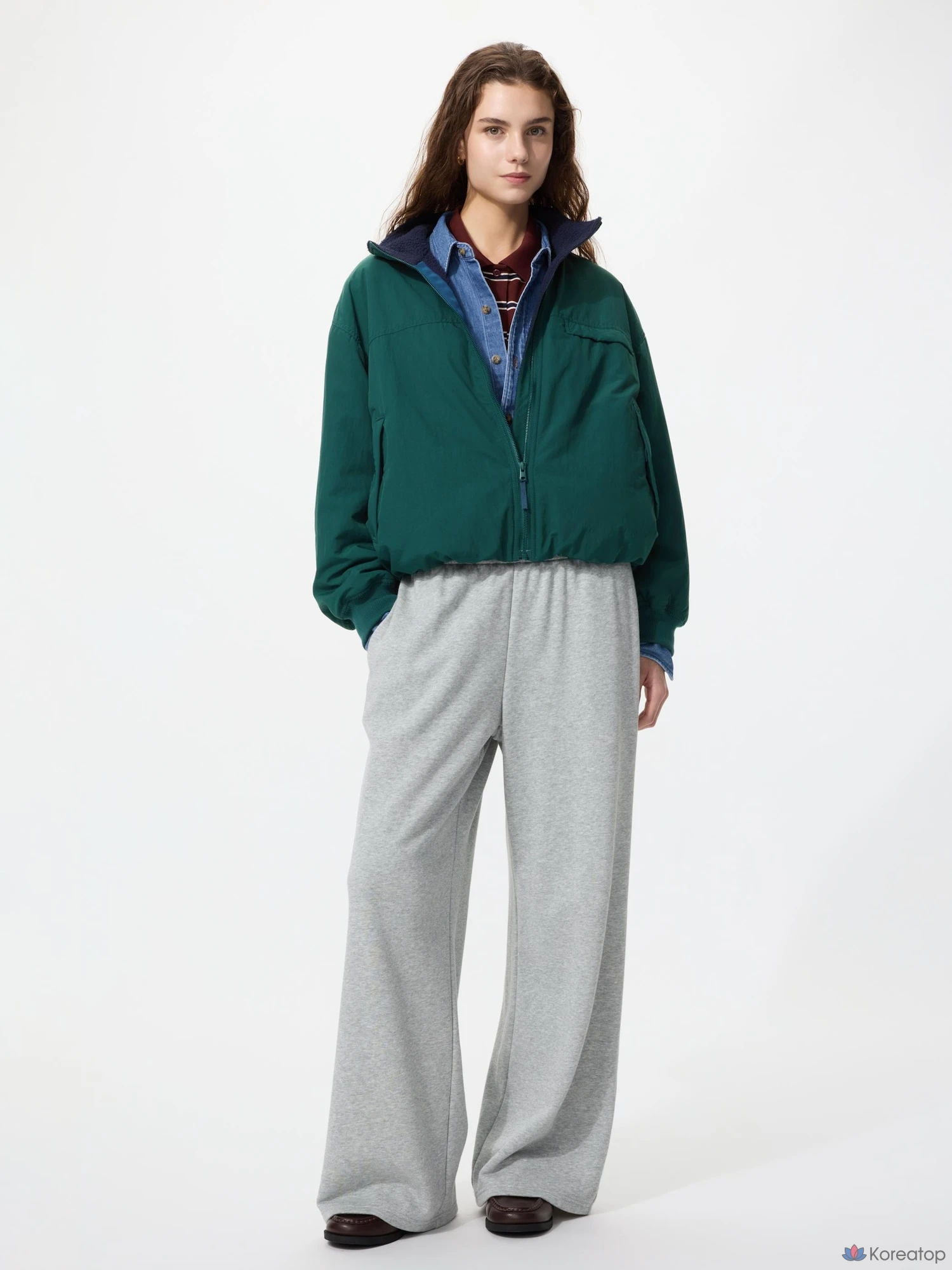 Блузон Uniqlo Fleece Stand Blouson