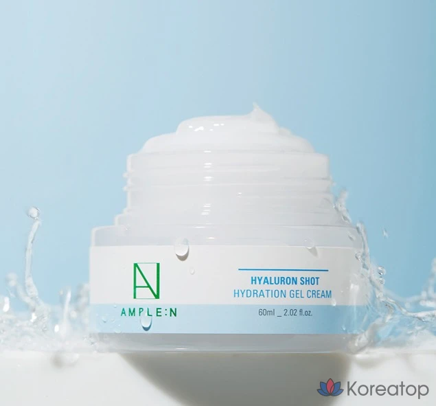 Увлажняющий гель-крем AMPLE:N Hyaluron Shot Moisture Gel Cream, 60 мл, 1 шт.