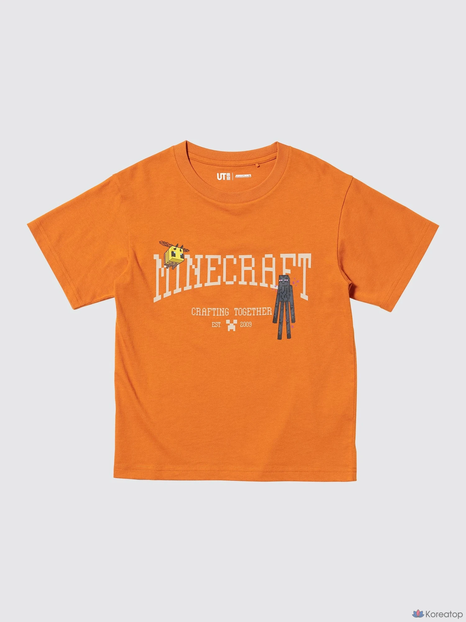 Футболка детская Uniqlo Minecraft UT Graphic T
