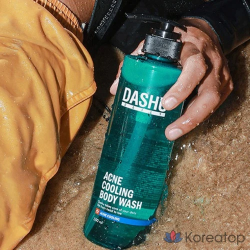 Гель для душа DASHU Daily Acne Cooling Body Wash, 500 мл, 1 шт.
