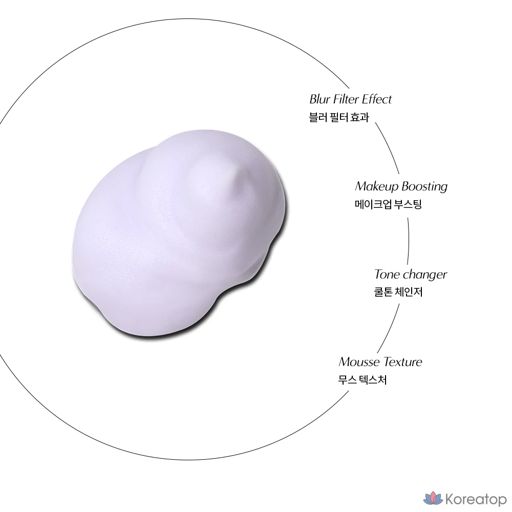 Праймер Bad Skin Pore Blur Primer Mousse, оттенок Lavender, 40 мл, 1 шт.