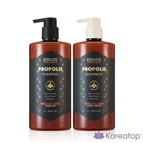 Кондиционер для волос KeraSys Propolis Damage Repair Treatment, 1 л, 1 шт.