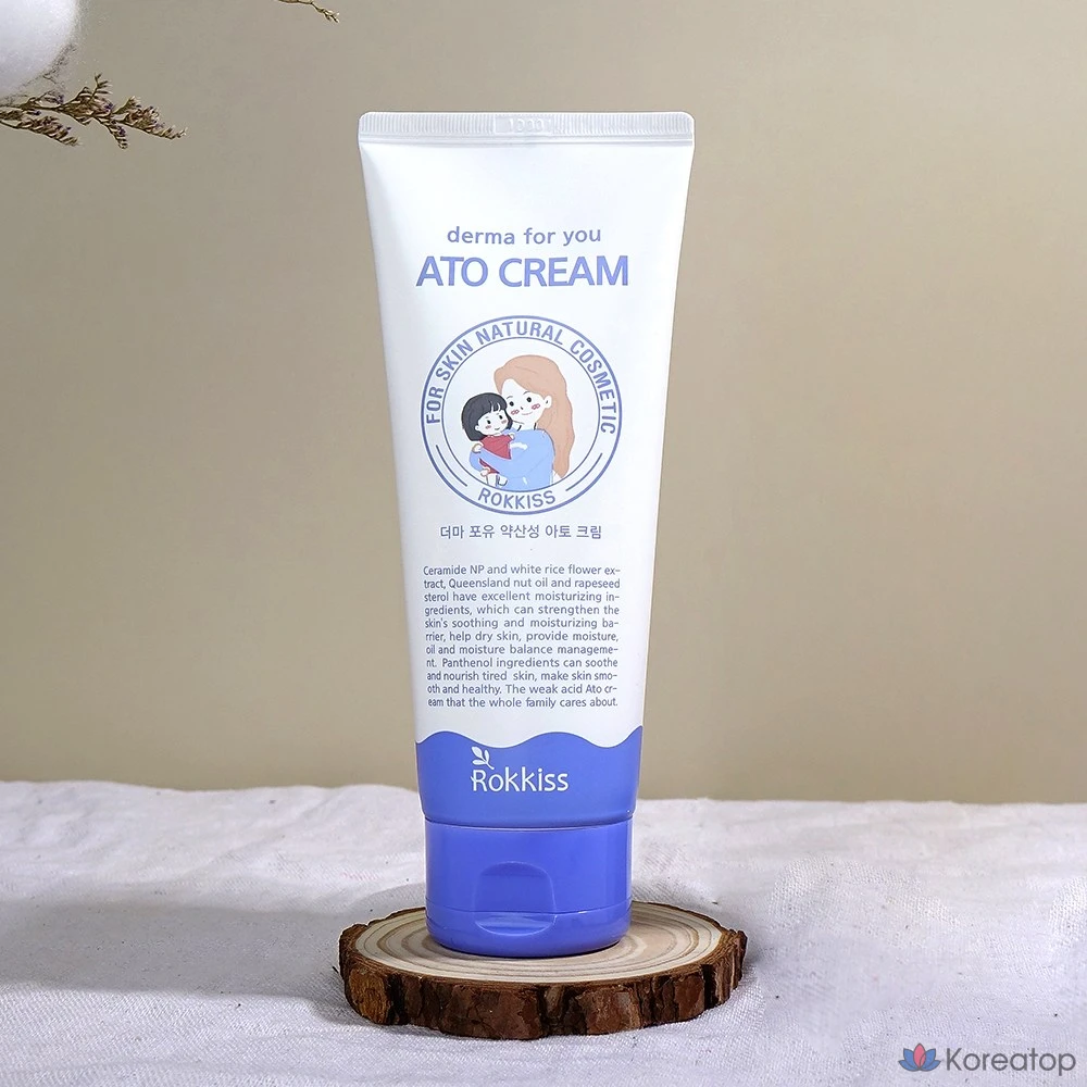 Крем для лица Rokkiss Derma For U Low pH Ato Cream, 150 мл, 1 шт.