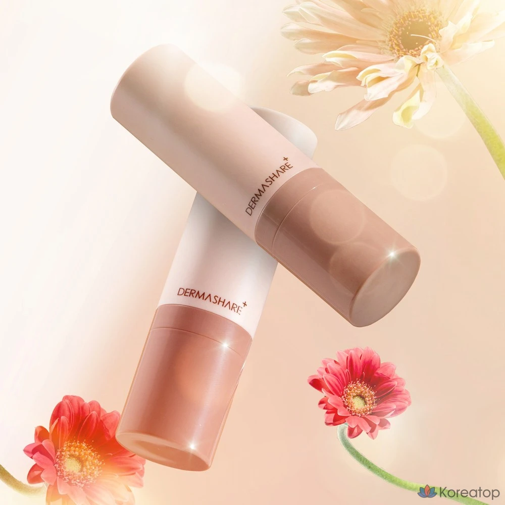 Фундамент-стик Dermashare Vegan Natural Cover Stick, оттенок 23 + Cica LV Collagen Repair Multi Balm, 14 г + 11 г, 1 шт., фото 4