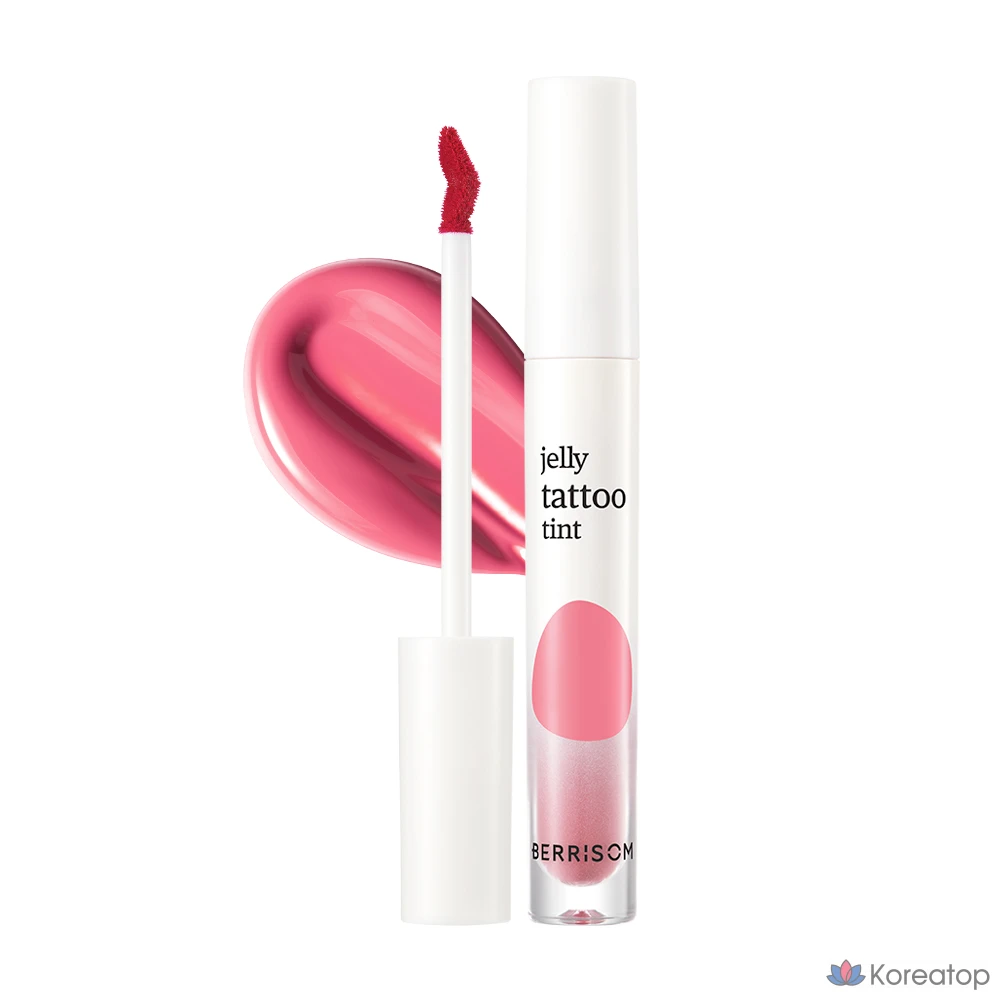 Тинт для губ Berrisom Jelly Tattoo Tint, оттенок Strawberry, 1 шт.