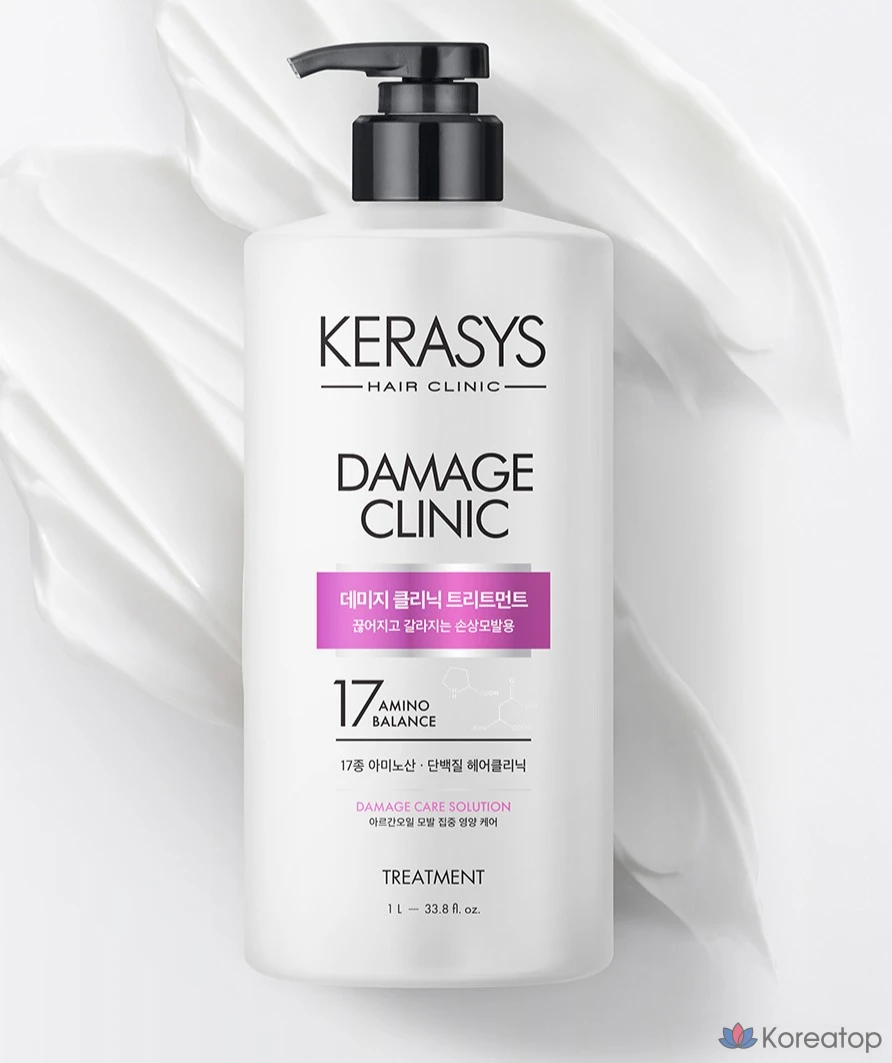 Кондиционер для волос KeraSys Damage Clinic Protein Treatment, 1 л, 1 шт.