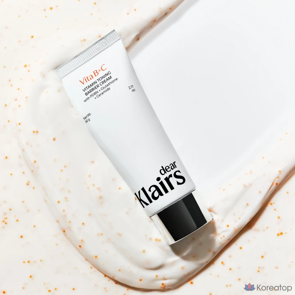 Крем Dear, Klairs Vitamin Toning Barrier Cream, 60 г, 1 шт.