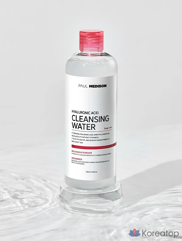Очищающая вода Paul Medison Hyaluronic Acid Cleansing Water, 510 мл, 1 шт.