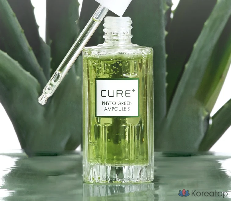 Ампульная сыворотка KIM JEONG MOON Aloe La Sens Loel Cure Phyto Green Ampoule S, 50 мл, 1 шт.