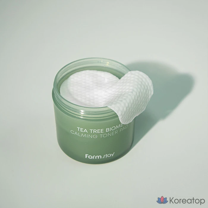 Тонер-пэды FarmStay Tea Tree Biome Toner Pad, 140 мл, 70 шт.