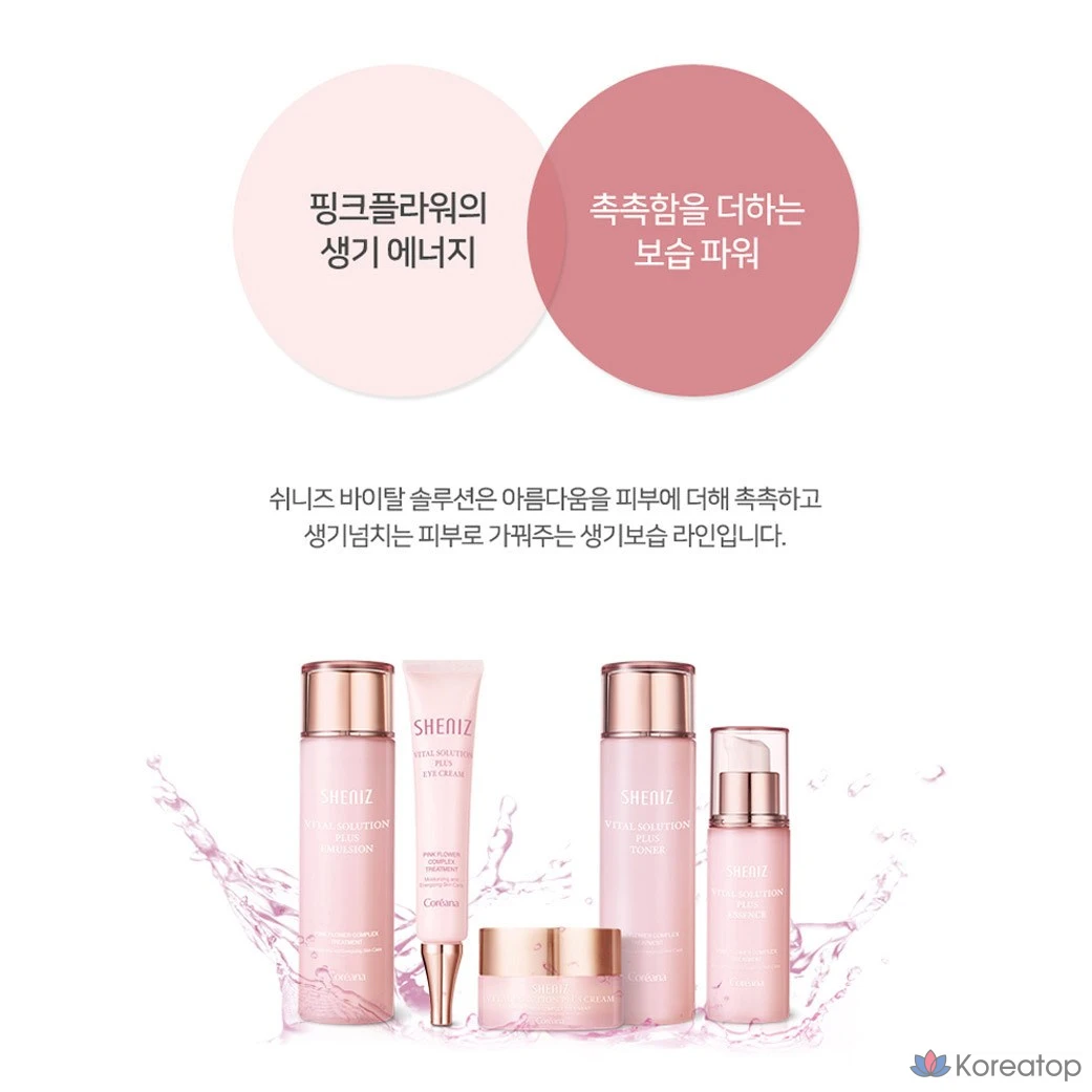 Тонер Coreana Shinyz Vital Solution Plus, 150 мл, 1 шт.
