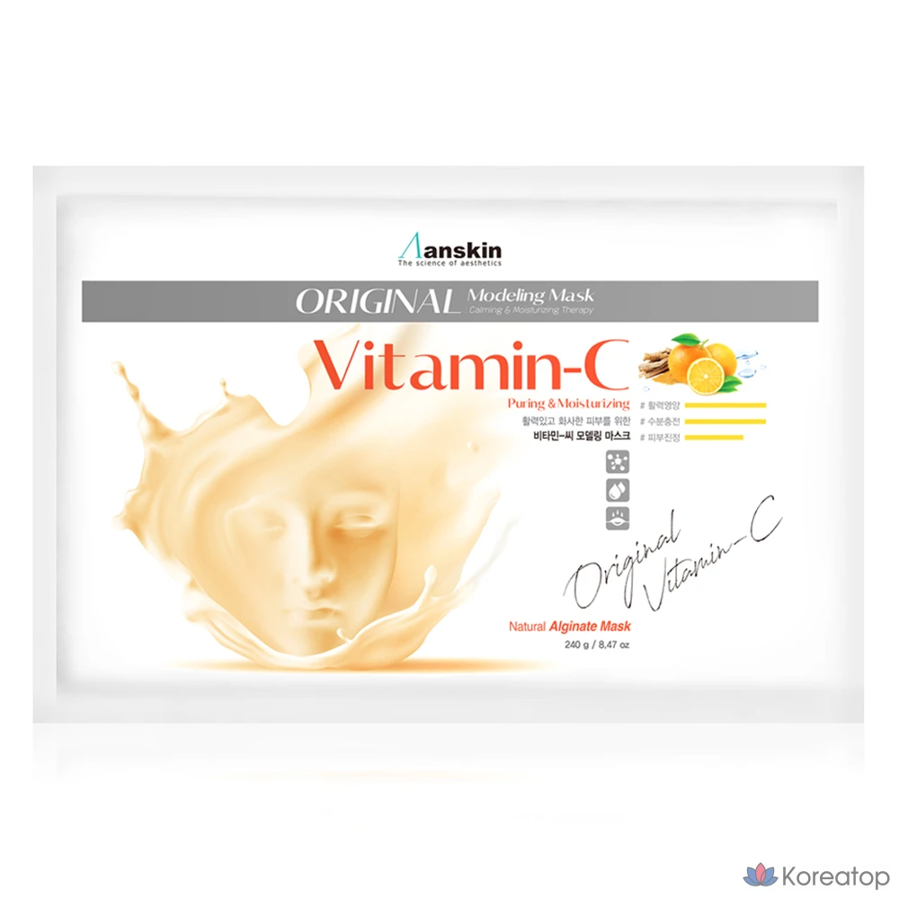 Моделирующая маска Anskin Original Vitamin C Modeling Mask, 240 г, 1 шт.