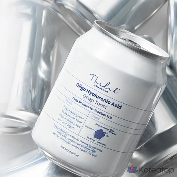 Тонер THE LAB by blanc doux Oligo Hyaluronic Acid Deep Toner Refill Can, 238 мл, 1 шт.