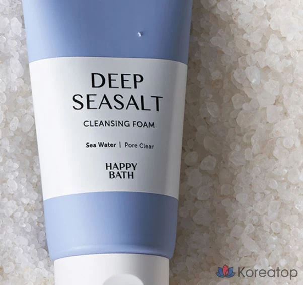 Очищающая пенка Happy Bath Perfect Deep Sea Salt Cleansing Foam, 150 г, 1 шт.