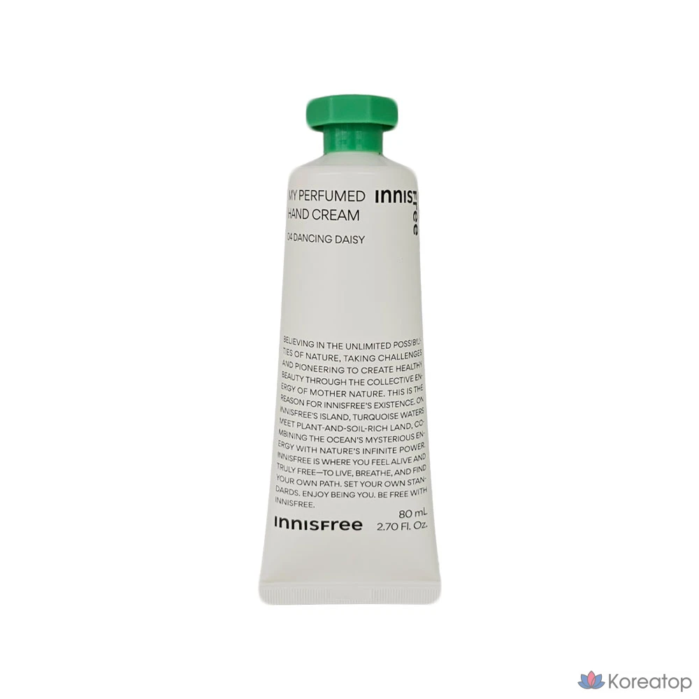Крем для рук Innisfree My Perfumed Hand Cream, оттенок 4 Dancing Daisy, 80 мл, 1 шт.