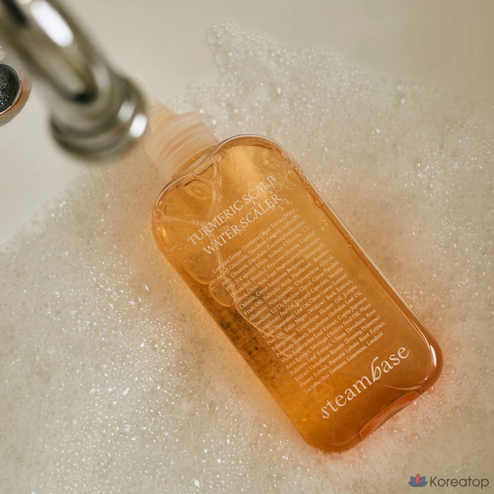 Тонер для кожи головы Steambase Turmeric Cooling Scalp Water Scaler, 250 мл, 1 шт.