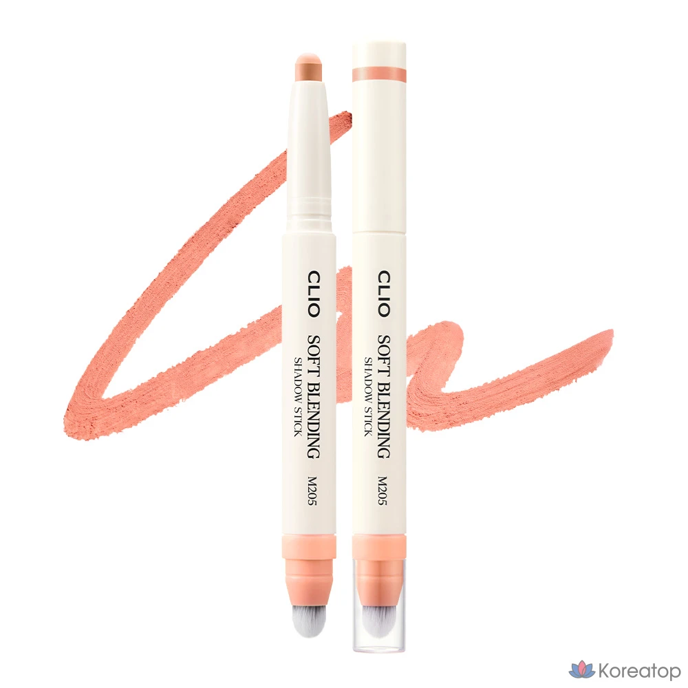 Тени для век Clio Soft Blending Shadow Stick, оттенок M205 Afternoon Coral, 1 шт.