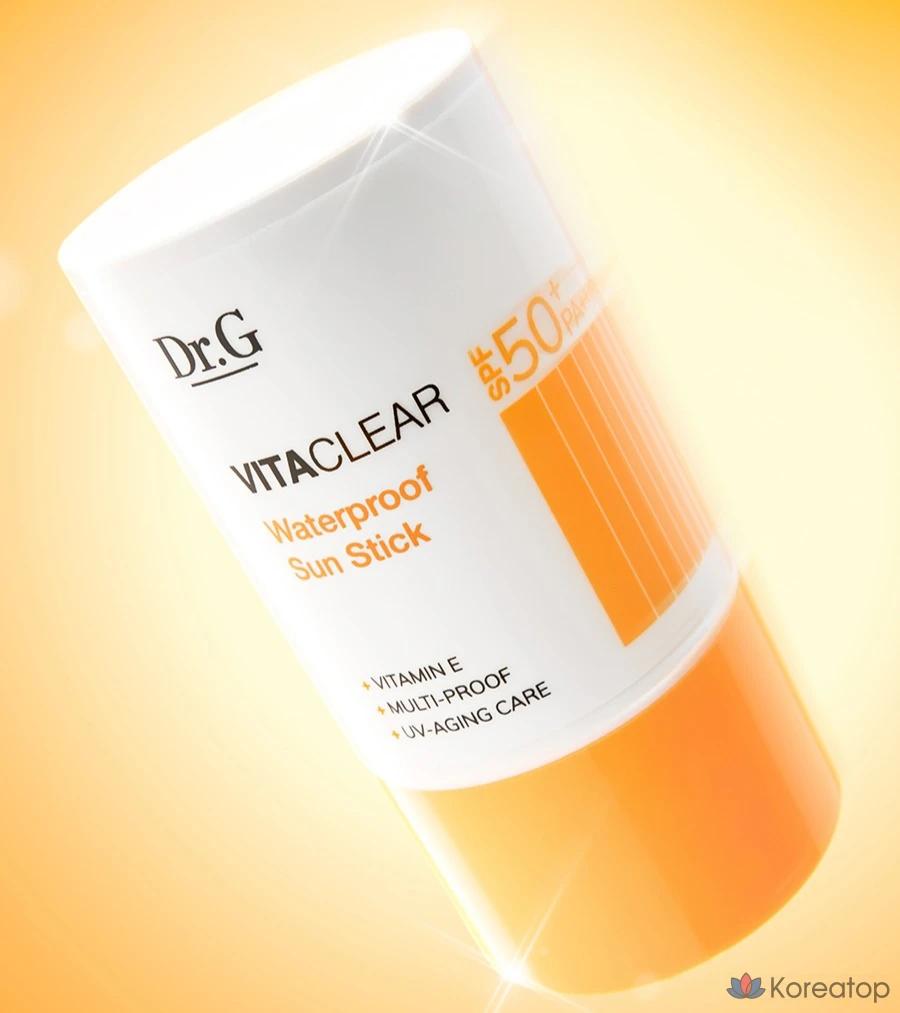 Солнцезащитный стик Dr. G Vita Clear Waterproof Sun Stick SPF50+ PA++++, 21 г, 1 шт.