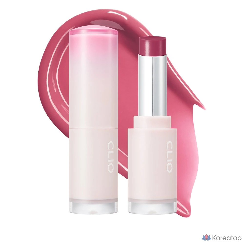 Бальзам для губ Clio Crystal Glam Balm Bare, оттенок 06 Du Cherry, 1 шт.