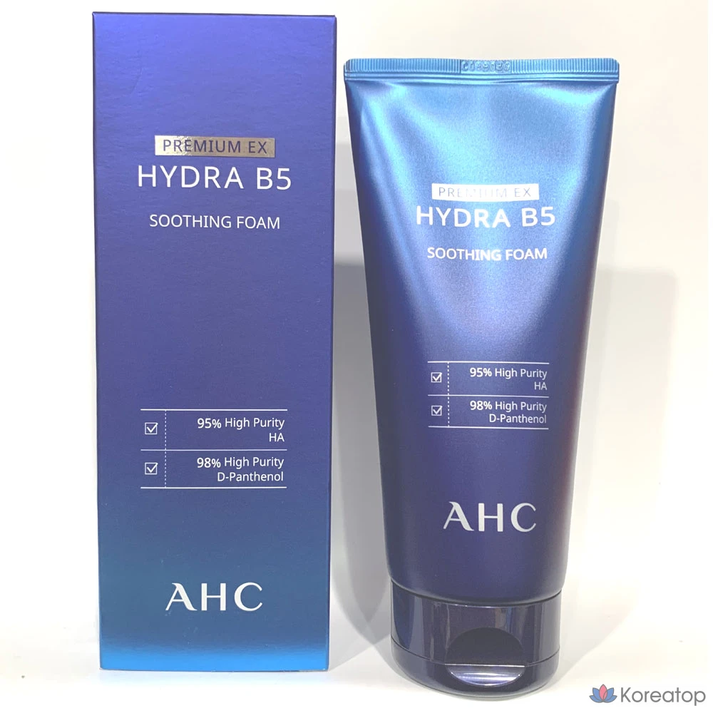 Очищающая пенка AHC Premium Hydra B5 Soothing Foam, 180 мл, 1 шт.