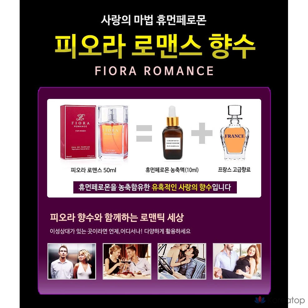 Парфюмированная вода 912 Niche Perfume Piora Romance Pheromone For Women Eau De Parfum, 50 мл, 1 шт.
