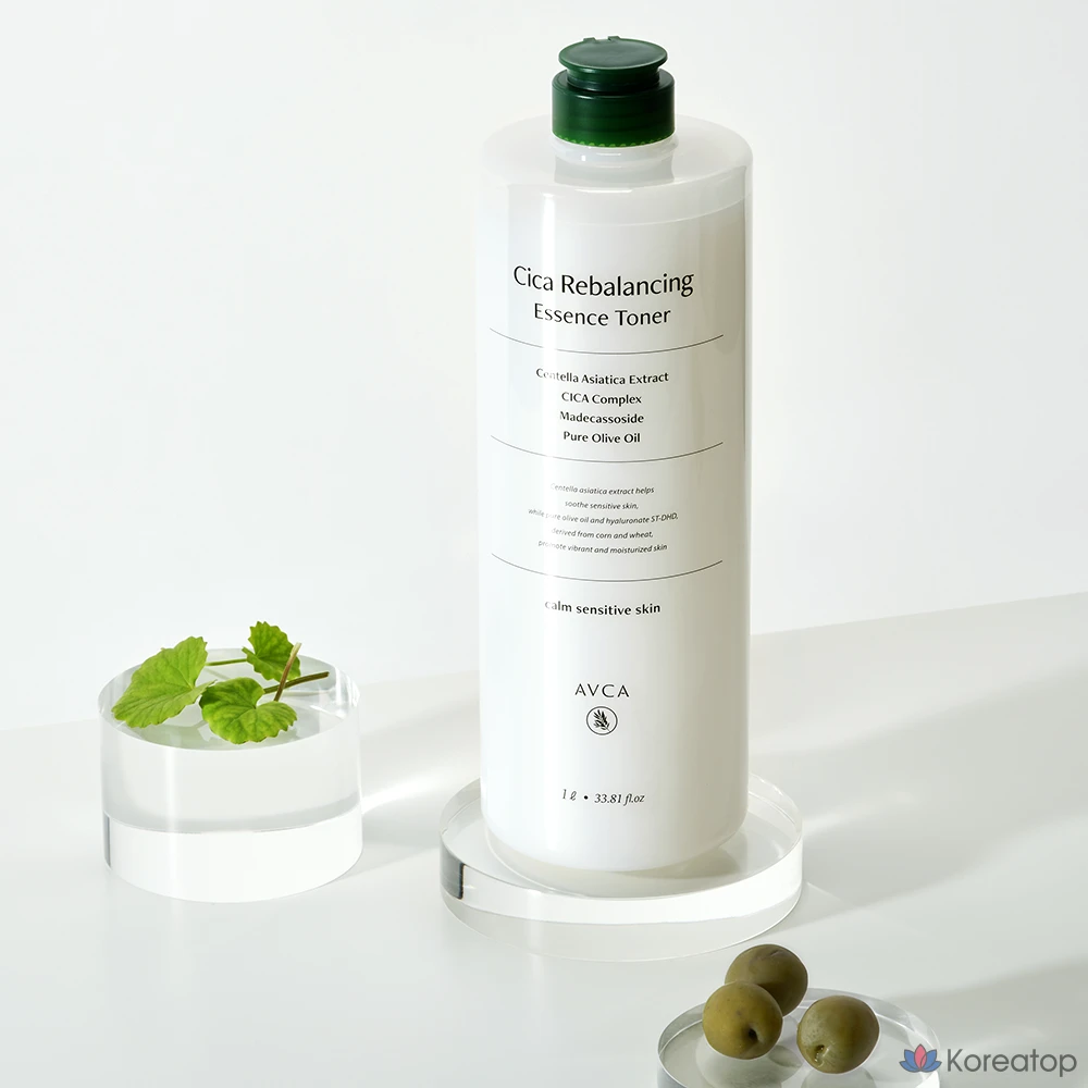 Тонер AVCA Cica Rebalancing Essence, 1 л, 1 шт.