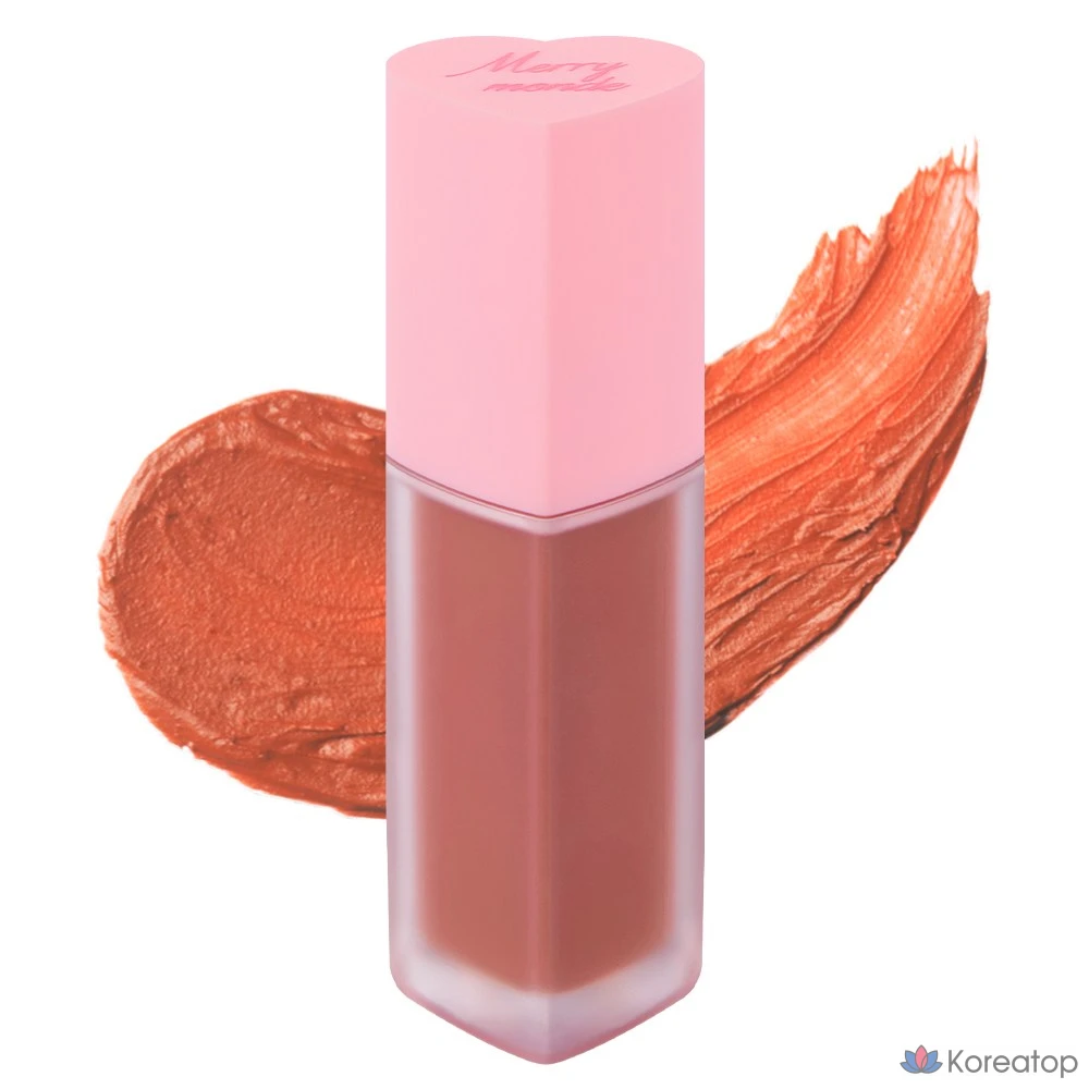 Тинт для губ Heart Percent Cherry Heart Mega Tint, оттенок Merrymond Butter Cherry, 1 шт.